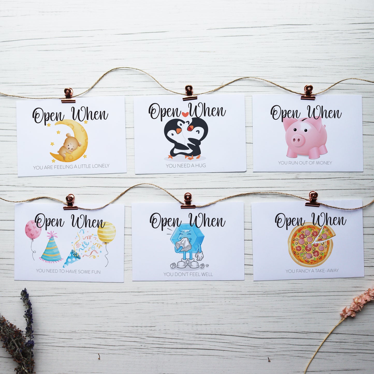 Open When Back To Uni Envelopes