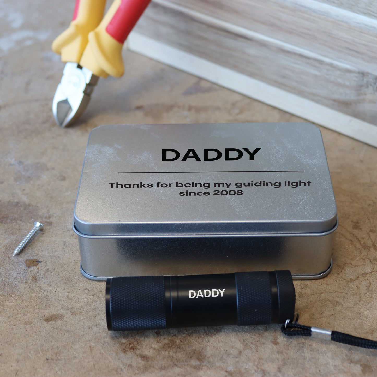 Personalised LED Torch Gift