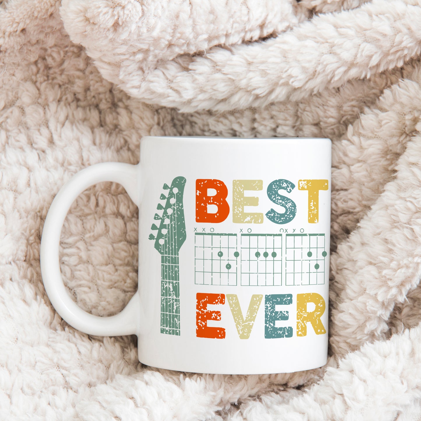 Guitar Best Dad Music Mug