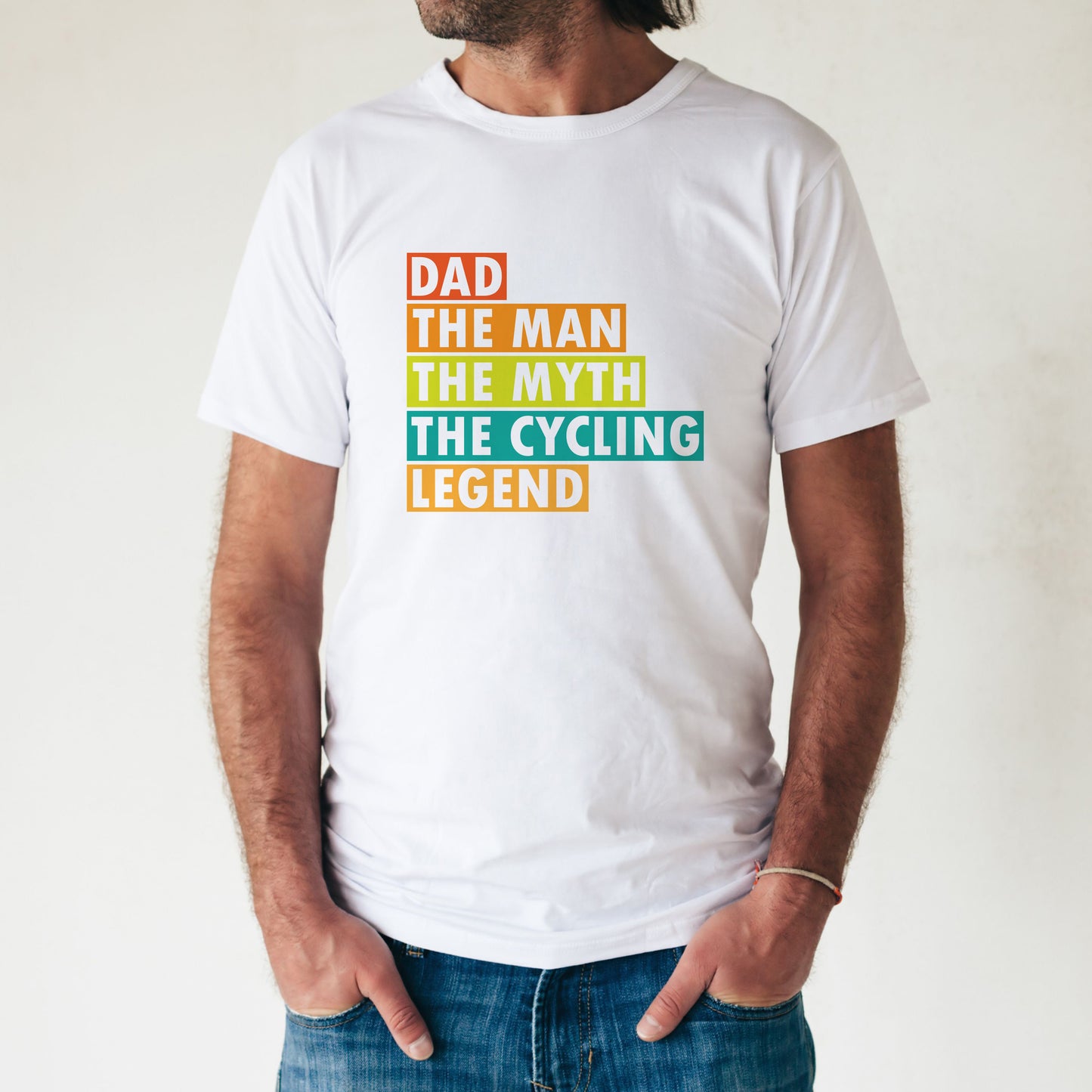Cycling Enthusiast Dad Tshirt