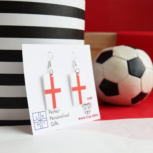 Lioness Flag Earrings World Cup 2023