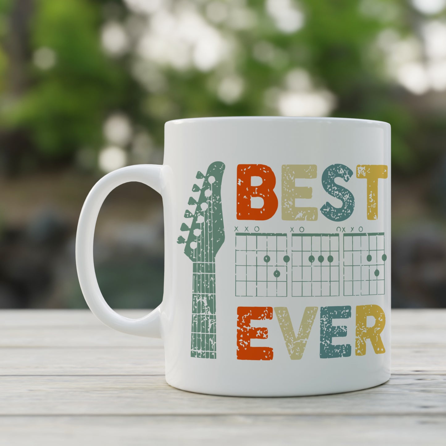 Guitar Best Dad Music Mug