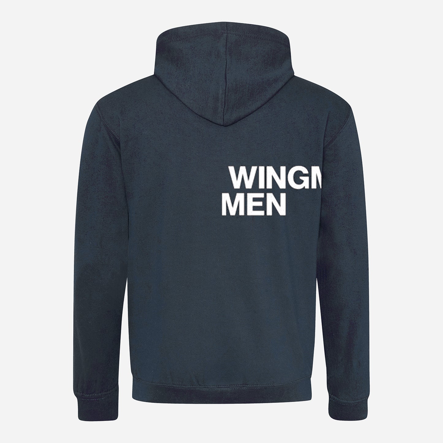 Wingmen Hoodie Navy / Heather Grey