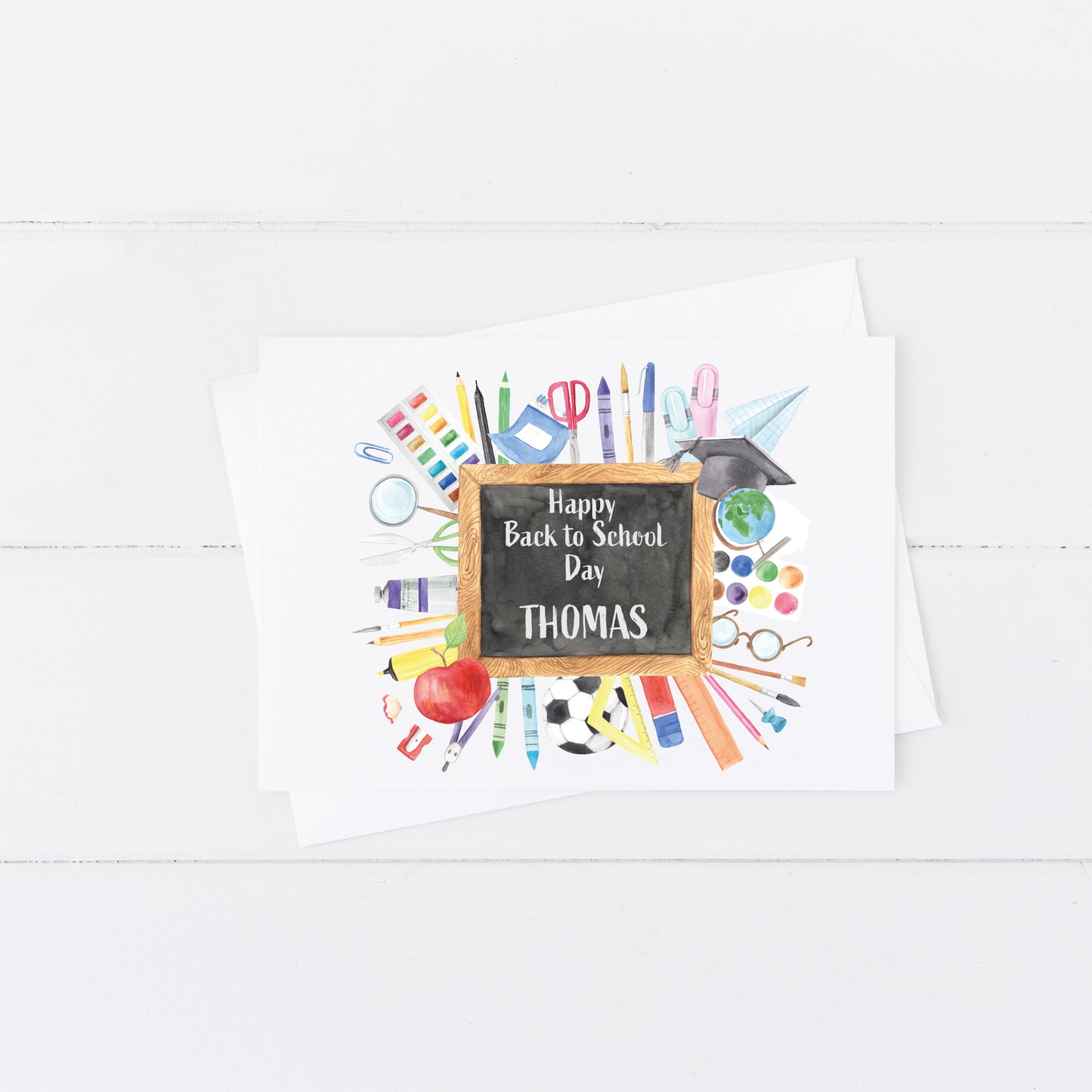Back To School Personalised Card