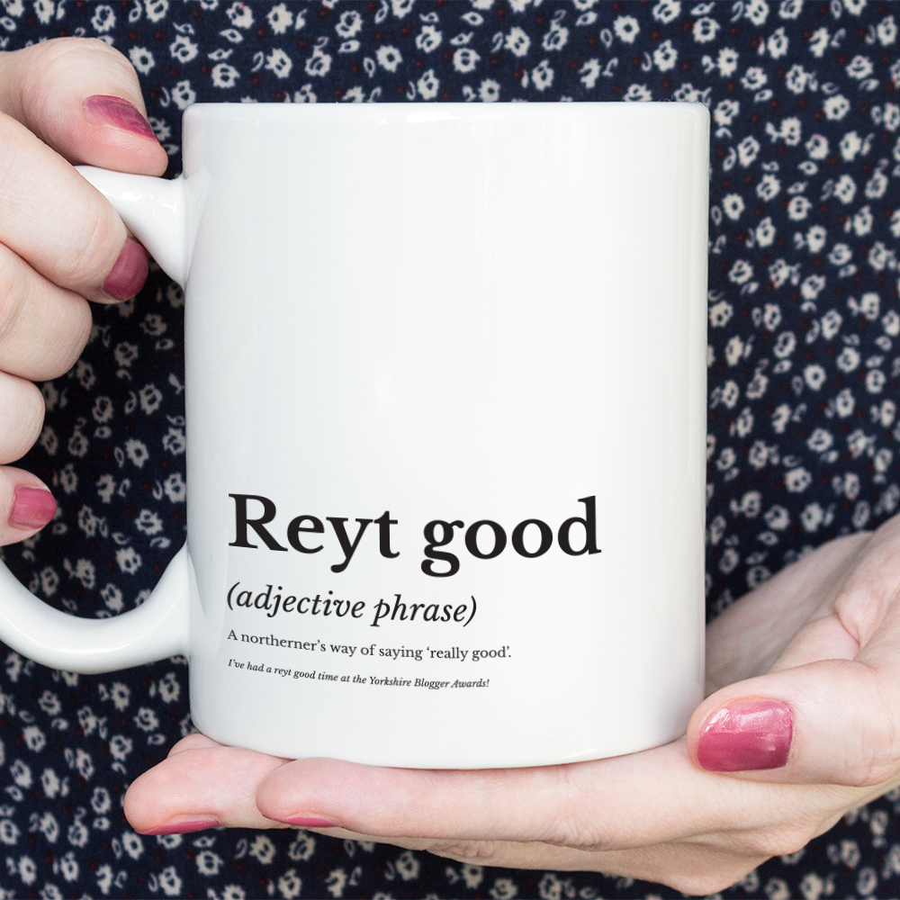Reyt Good Yorkshire Blogger Mug