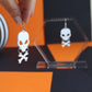 Skull And Crossbone Halloween Earrings
