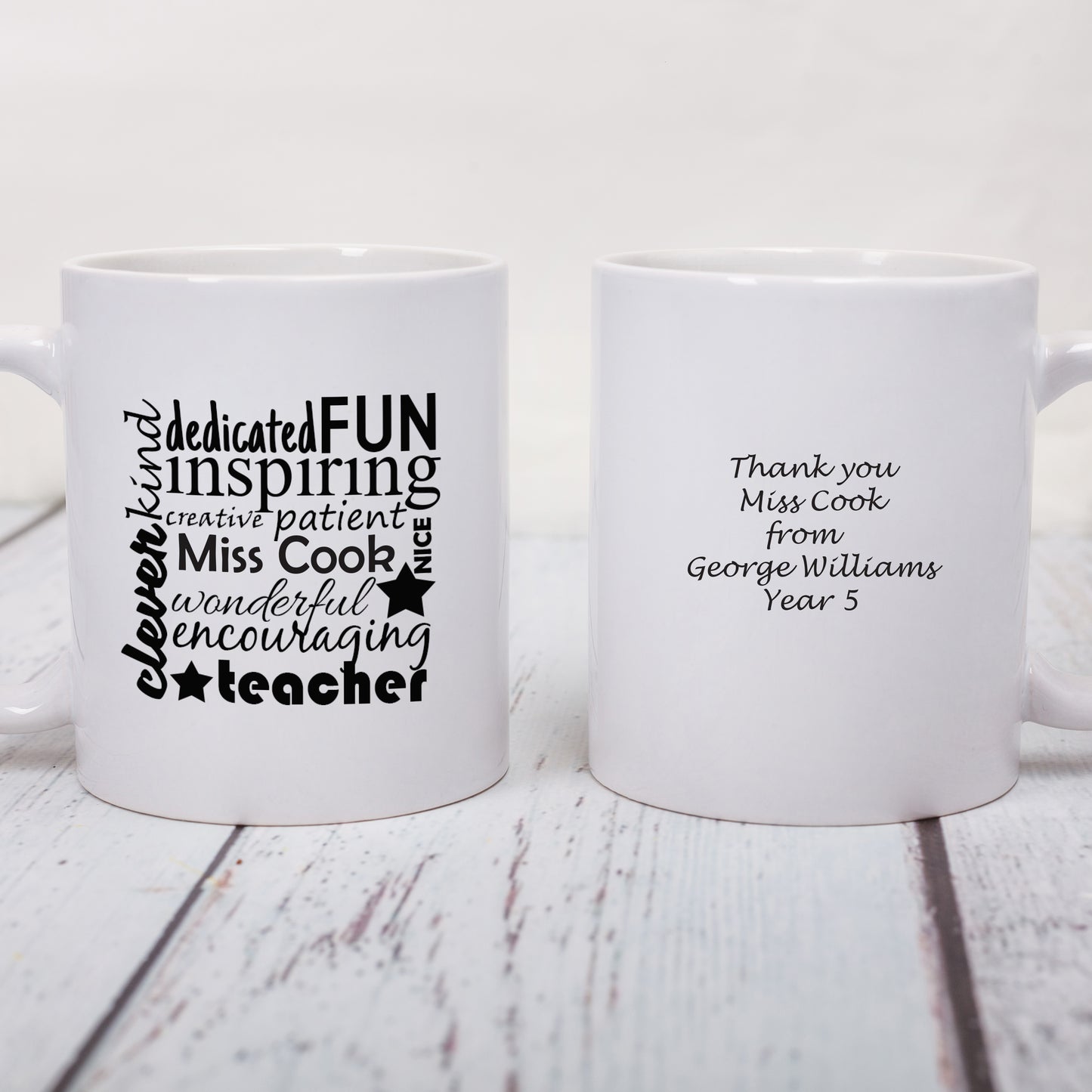 Teacher Descriptive Mug