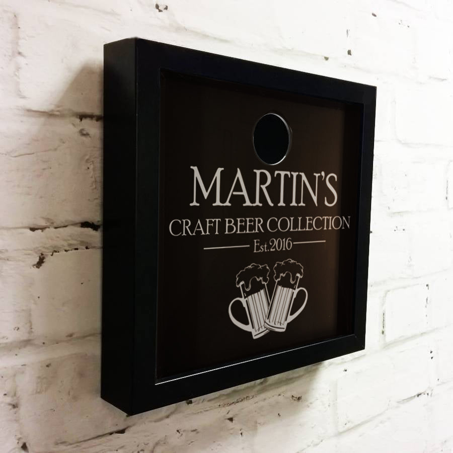 Father's Day Craft Beer Cap Lover Collectors Box