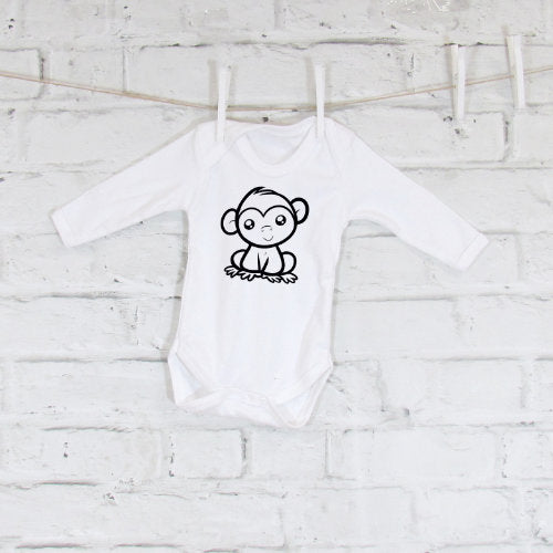 Cheeky Monkey Baby Grow