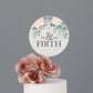 Wedding Cake Topper Blush Pink And Floral