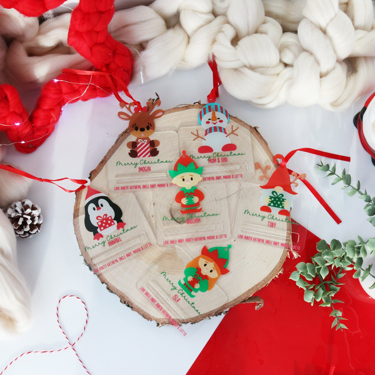 Personalised Money Gift Holder Reindeer