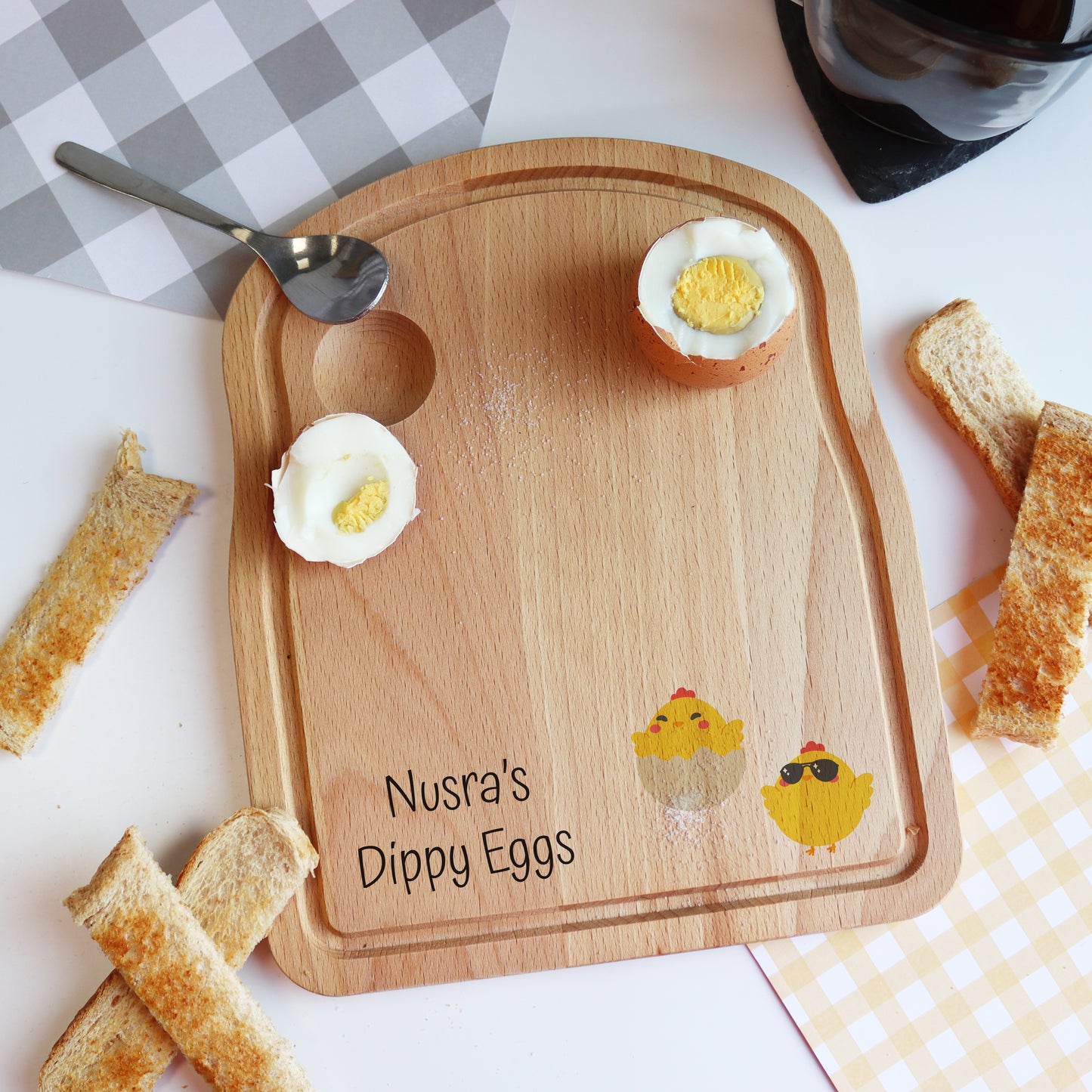 Dippy Egg Wooden Board