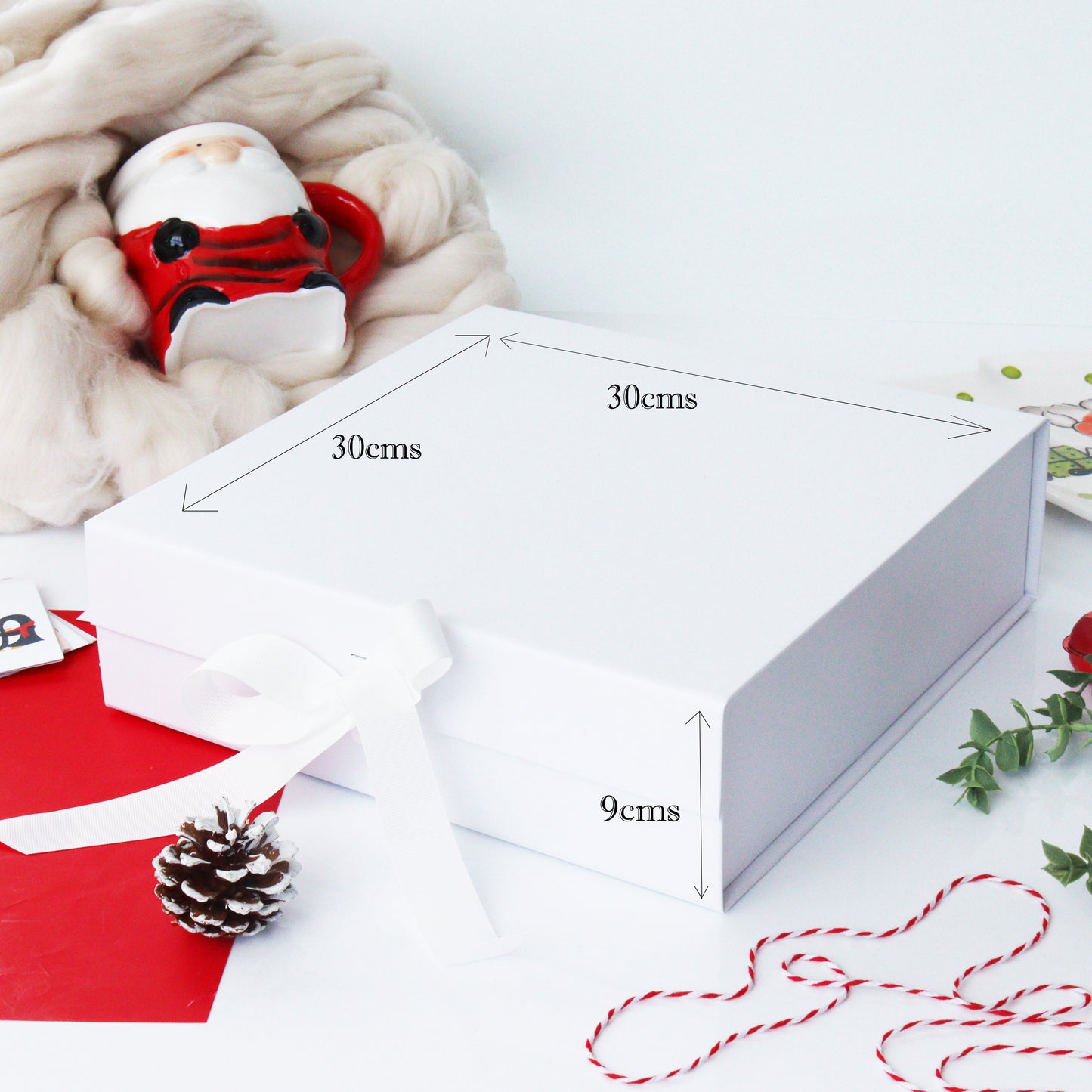 Personalised Santa Christmas Eve Wooden Box