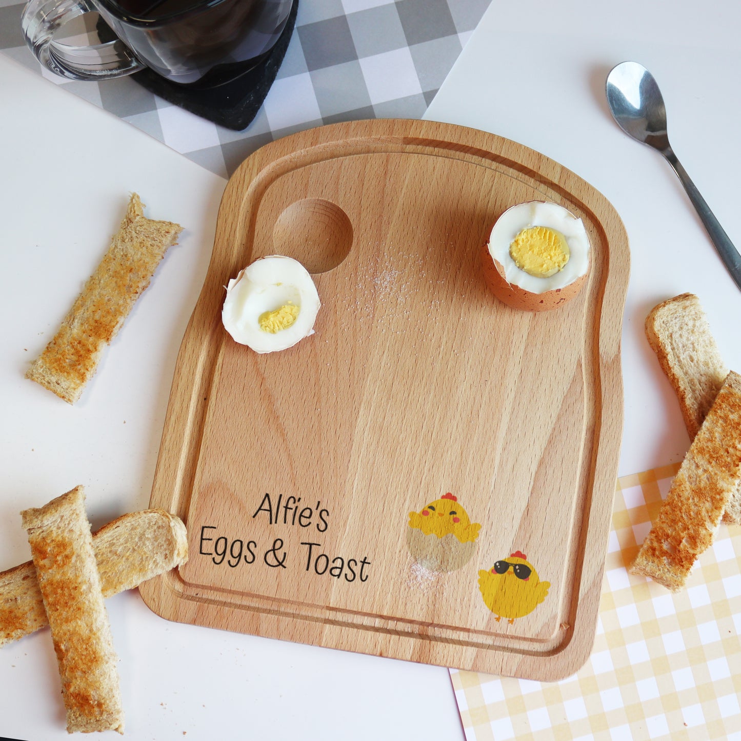 Dippy Egg Wooden Board