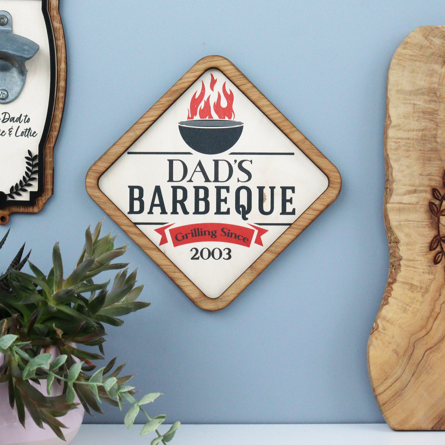 Personalised BBQ Sign Plaque