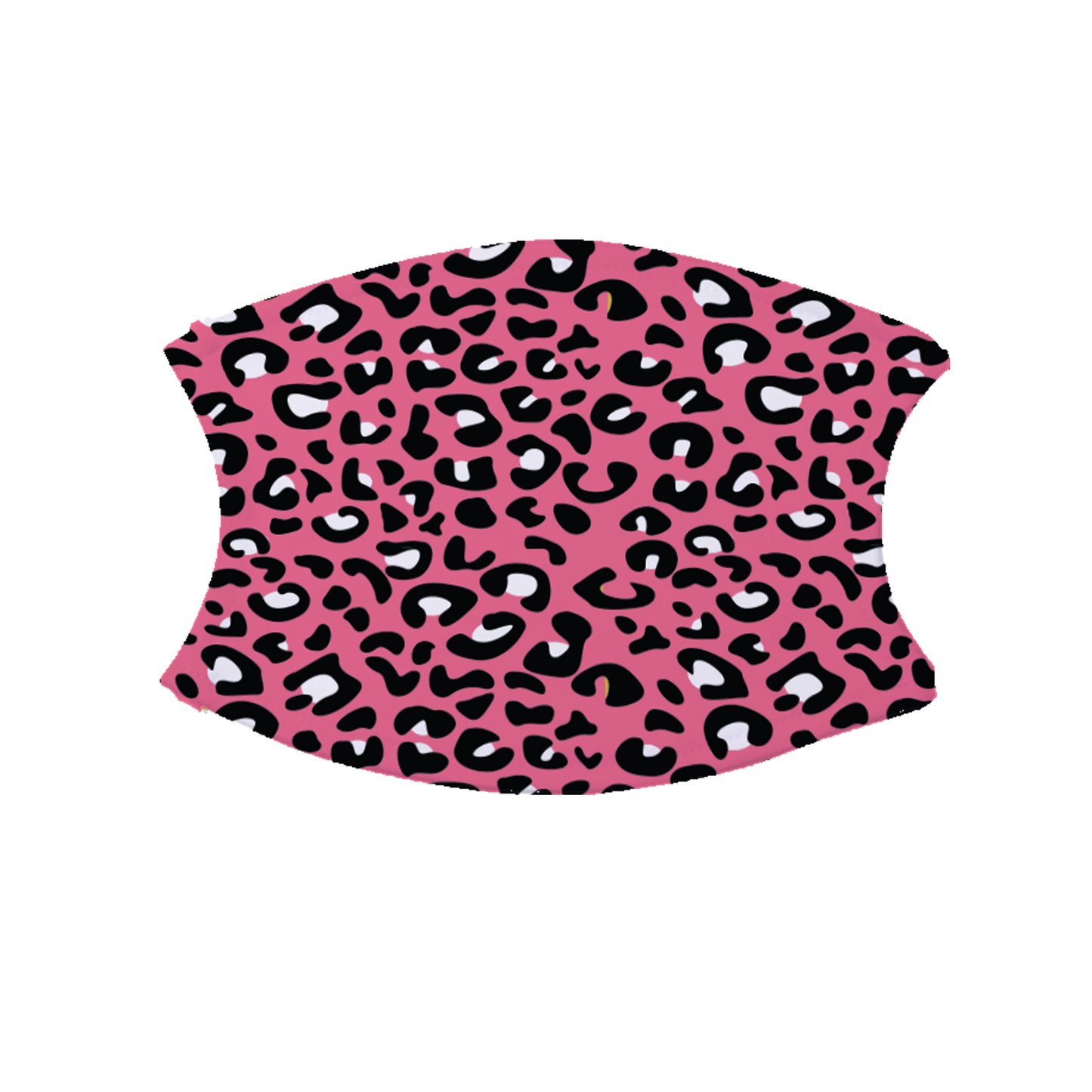 Pink Leopard Print Facemask With Filters