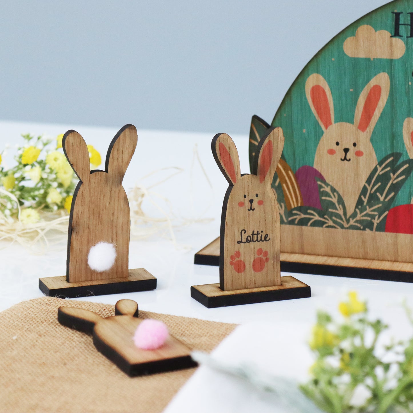 Personalised Easter Table Centrepiece