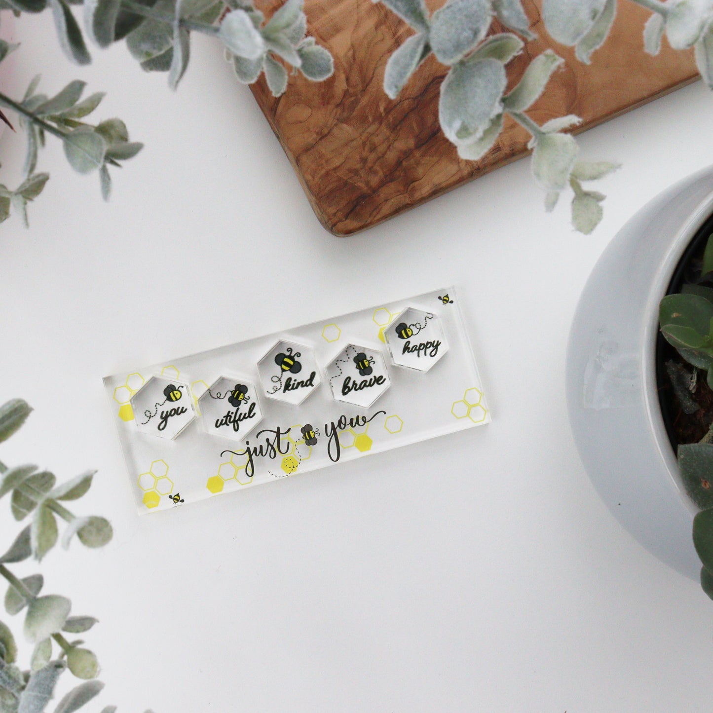 Bee Yourself Pocket Motivational Tokens