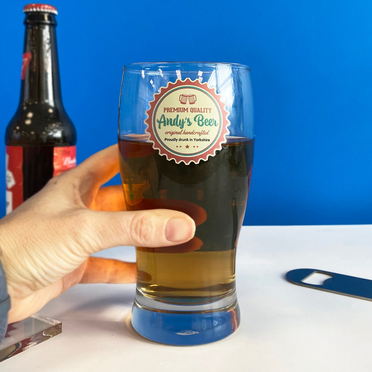 Personalised Printed Pint Glass