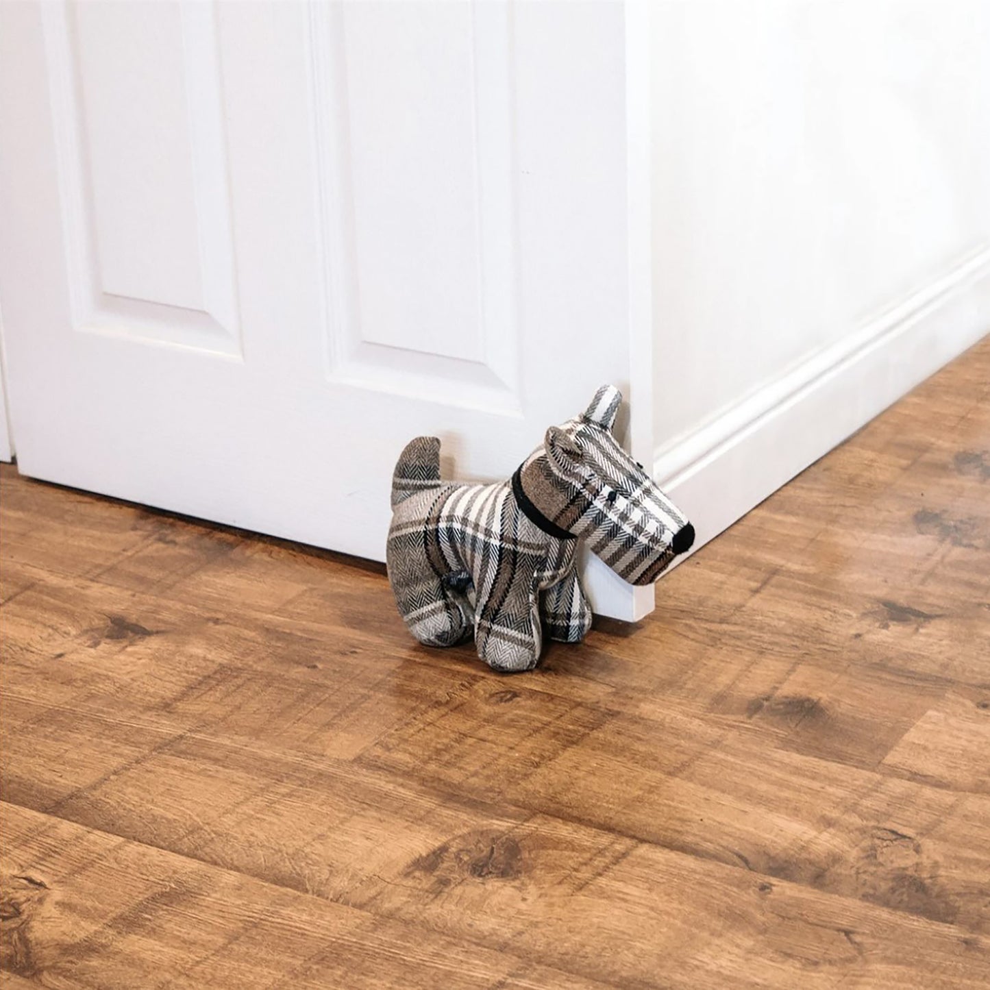 Scotty Dog Tartan Door Stop