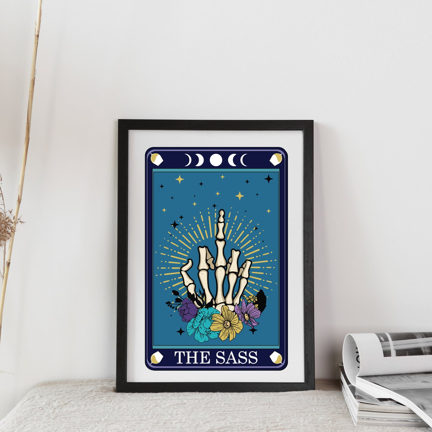 The Sass Tarot Style Print