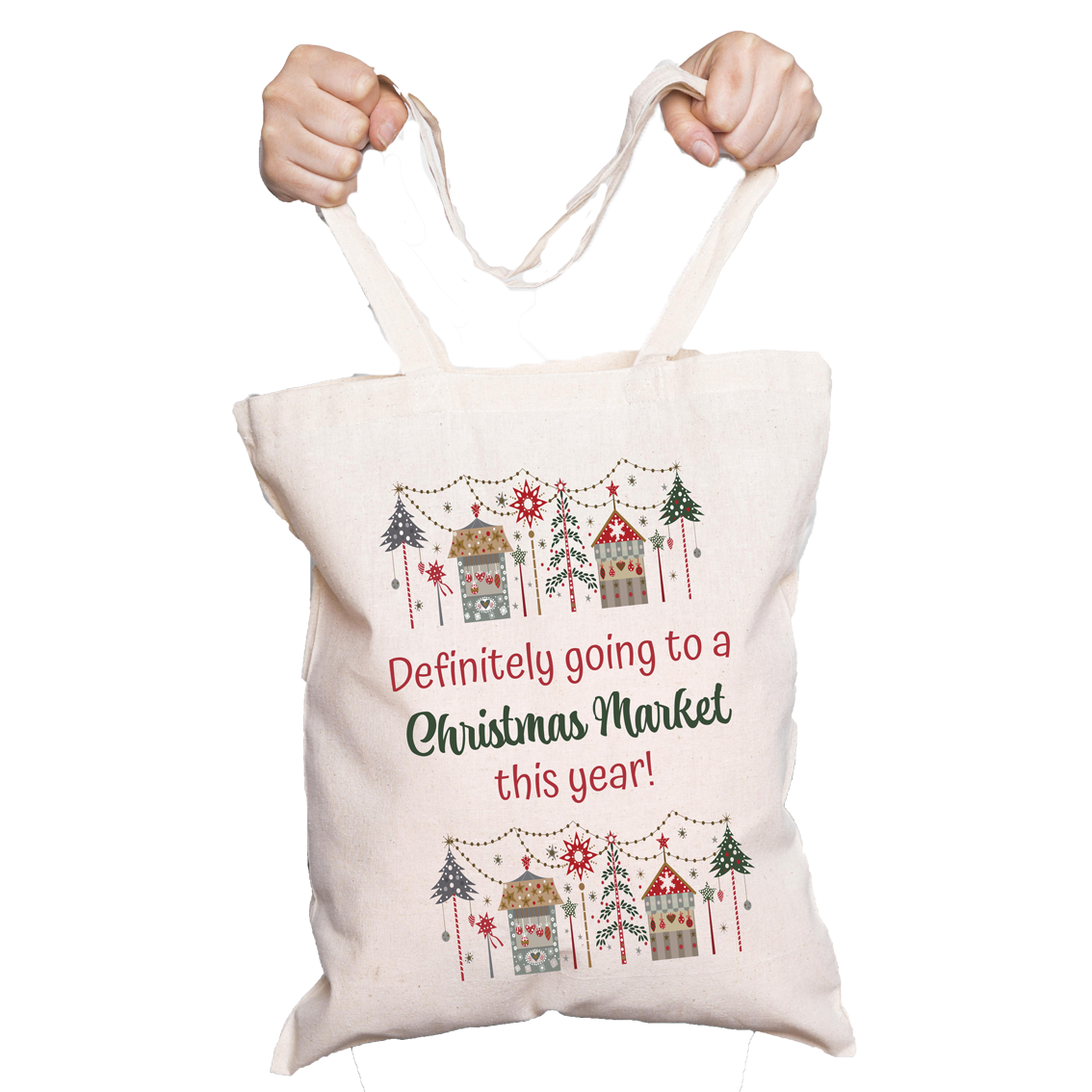 Definitely Going To The Christmas Market Tote Bag