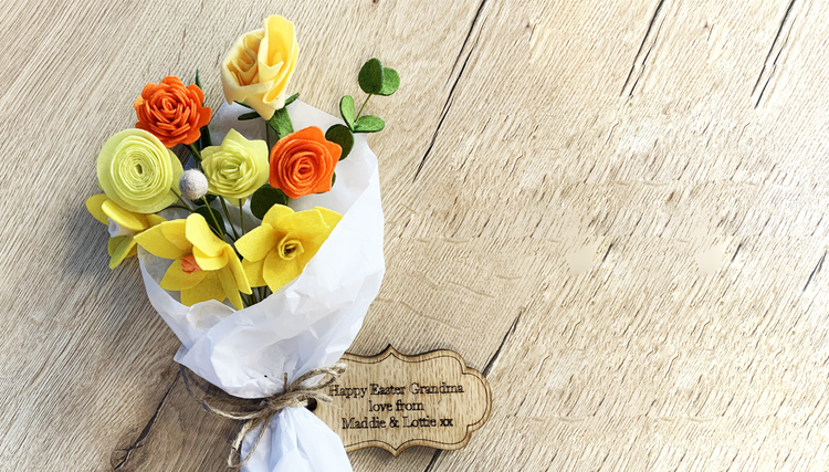 Personalised Artificial Flower Gifts