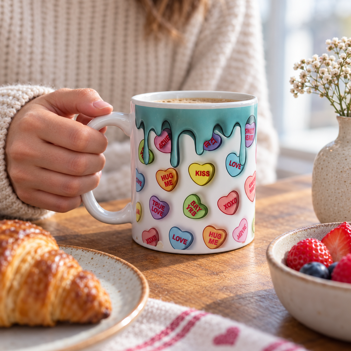 Love Heart Valentine's Mug