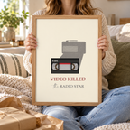 Video Killed The Radio Star Music Print