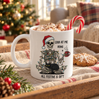 Look At Me Being All Festive Skeleton Mug