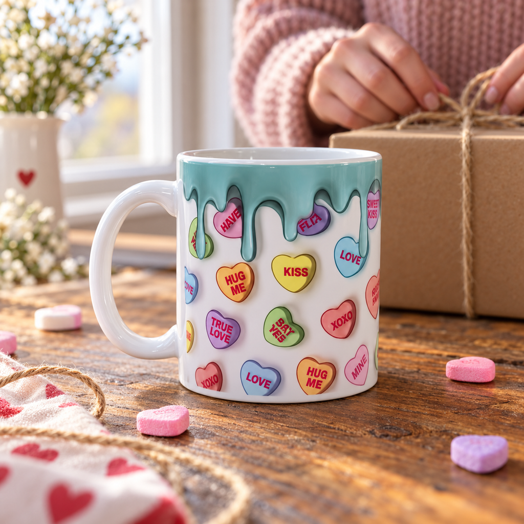 Love Heart Valentine's Mug