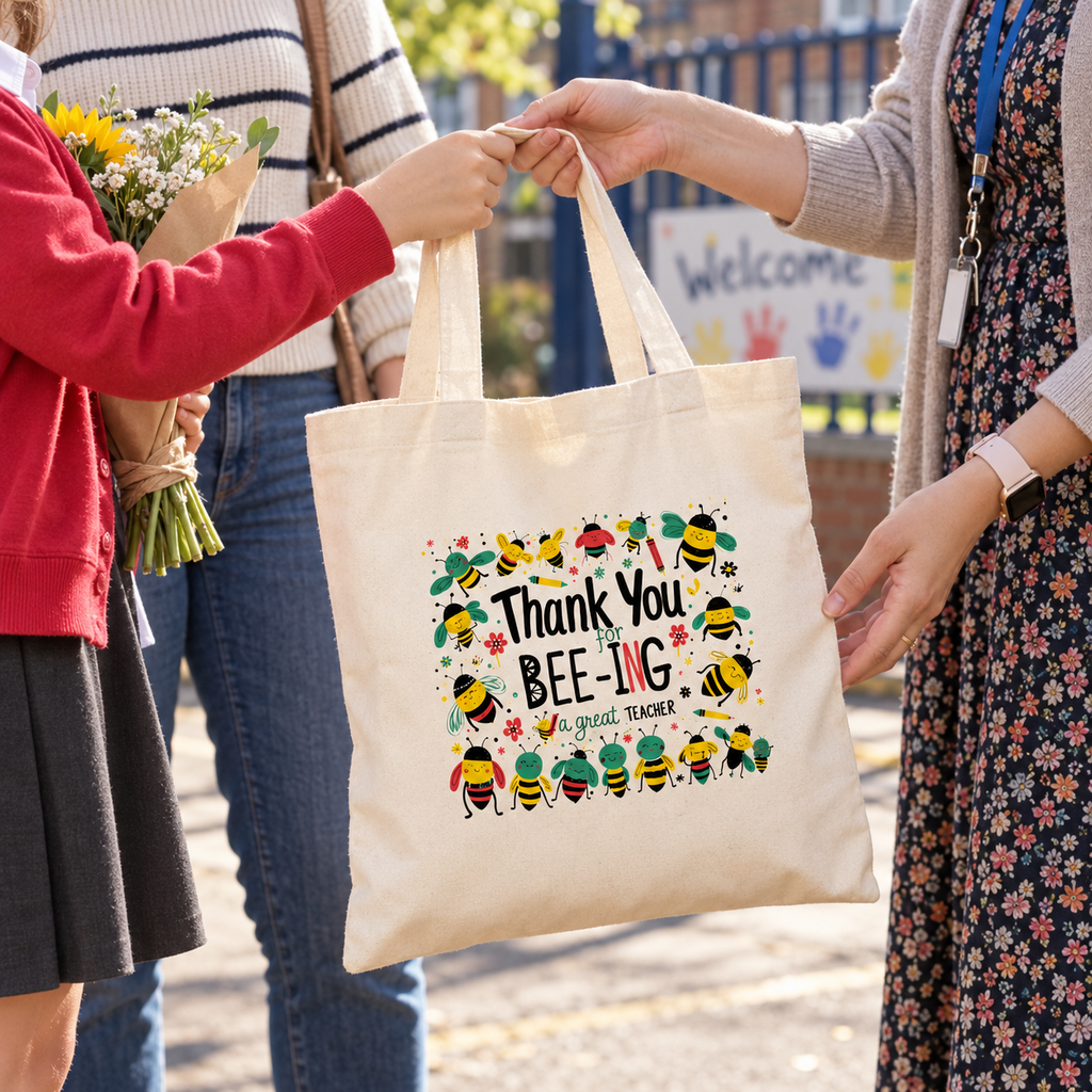 Thank You For Bee-ing A Great Teacher Tote Bag