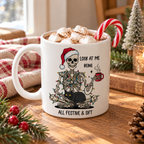 Look At Me Being All Festive Skeleton Mug