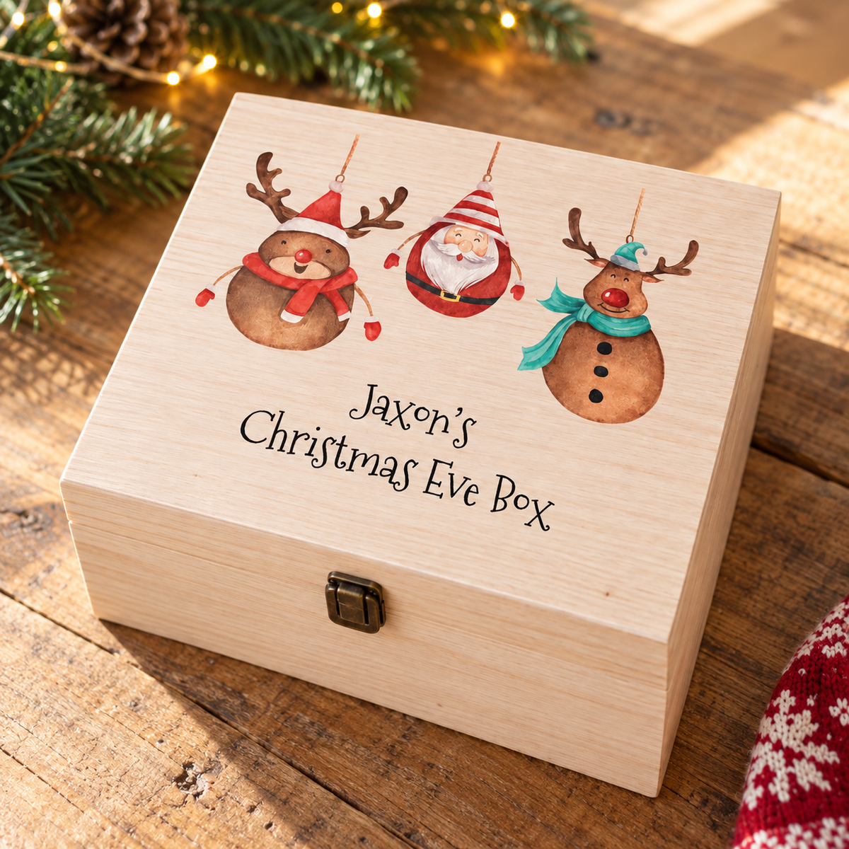 Personalised Luxury Christmas Eve Box