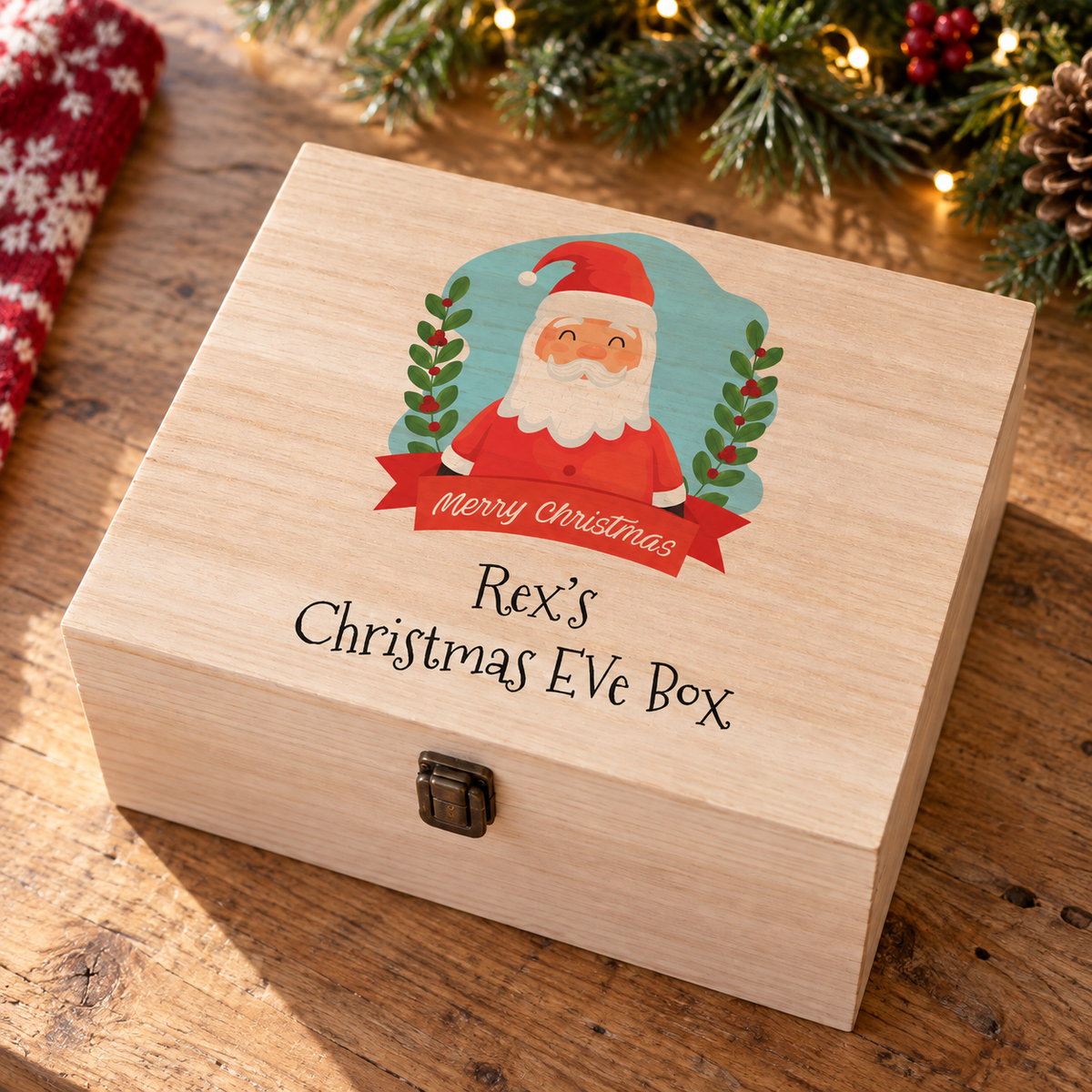 Personalised Santa Christmas Eve Box