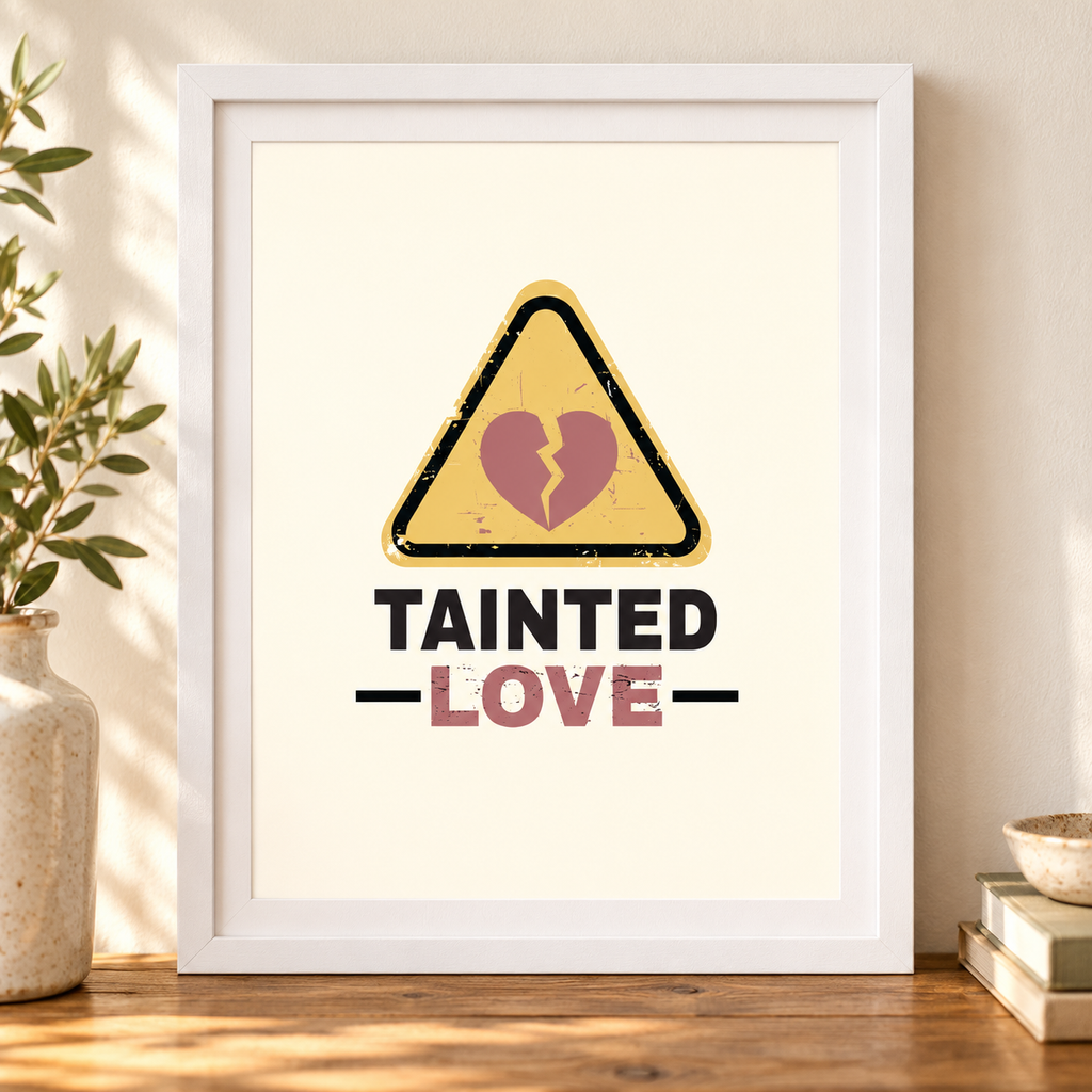 Tainted Love Music Print