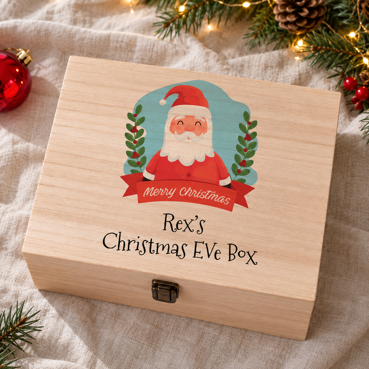 Personalised Santa Christmas Eve Box