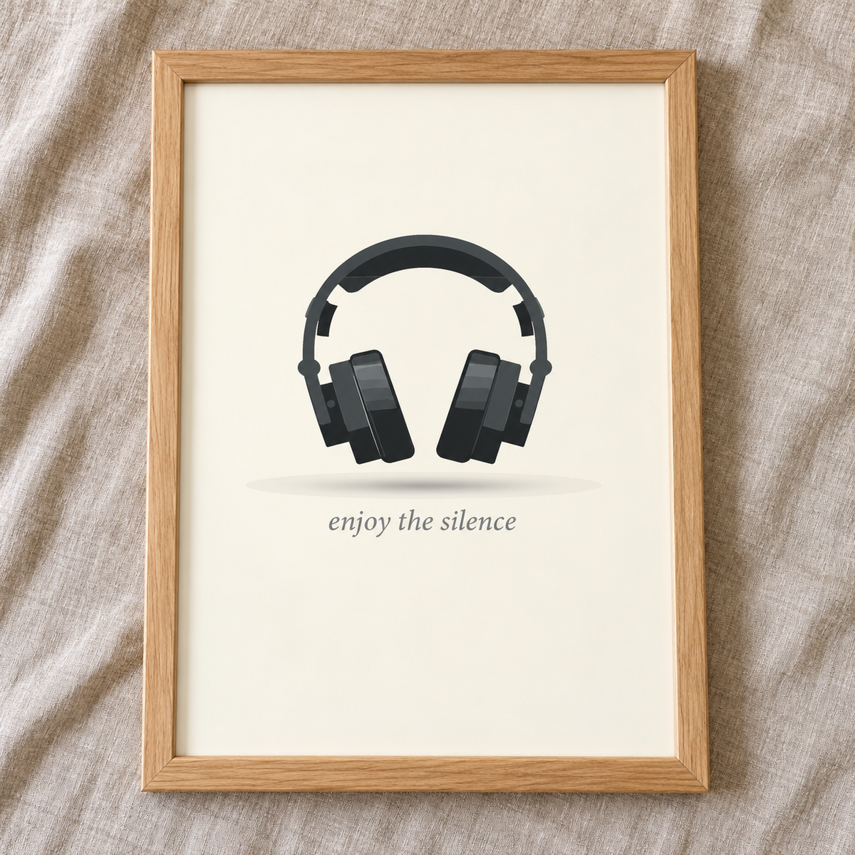 Enjoy The Silence Music Print