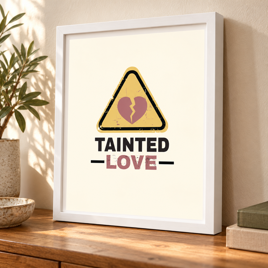 Tainted Love Music Print