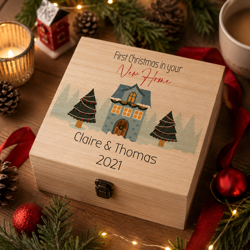 Personalised Couples Christmas Eve Box