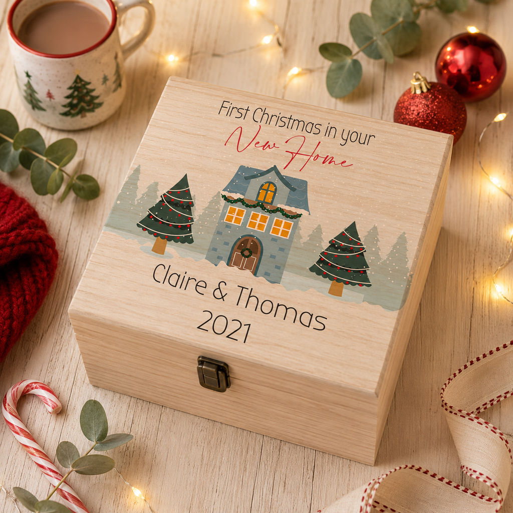 Personalised Couples Christmas Eve Box