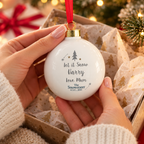 Personalised The Snowman Magical Adventure Bauble