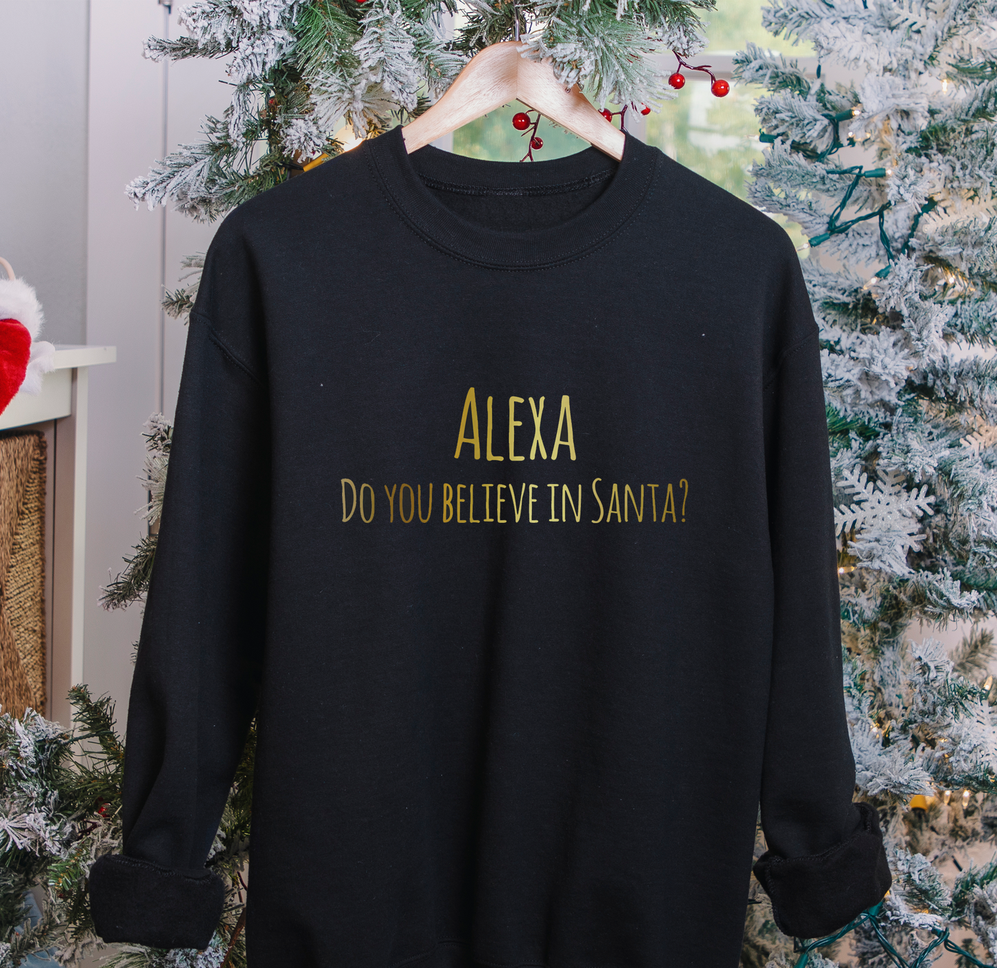 Alexa, Do You Believe In Santa Christmas Jumper