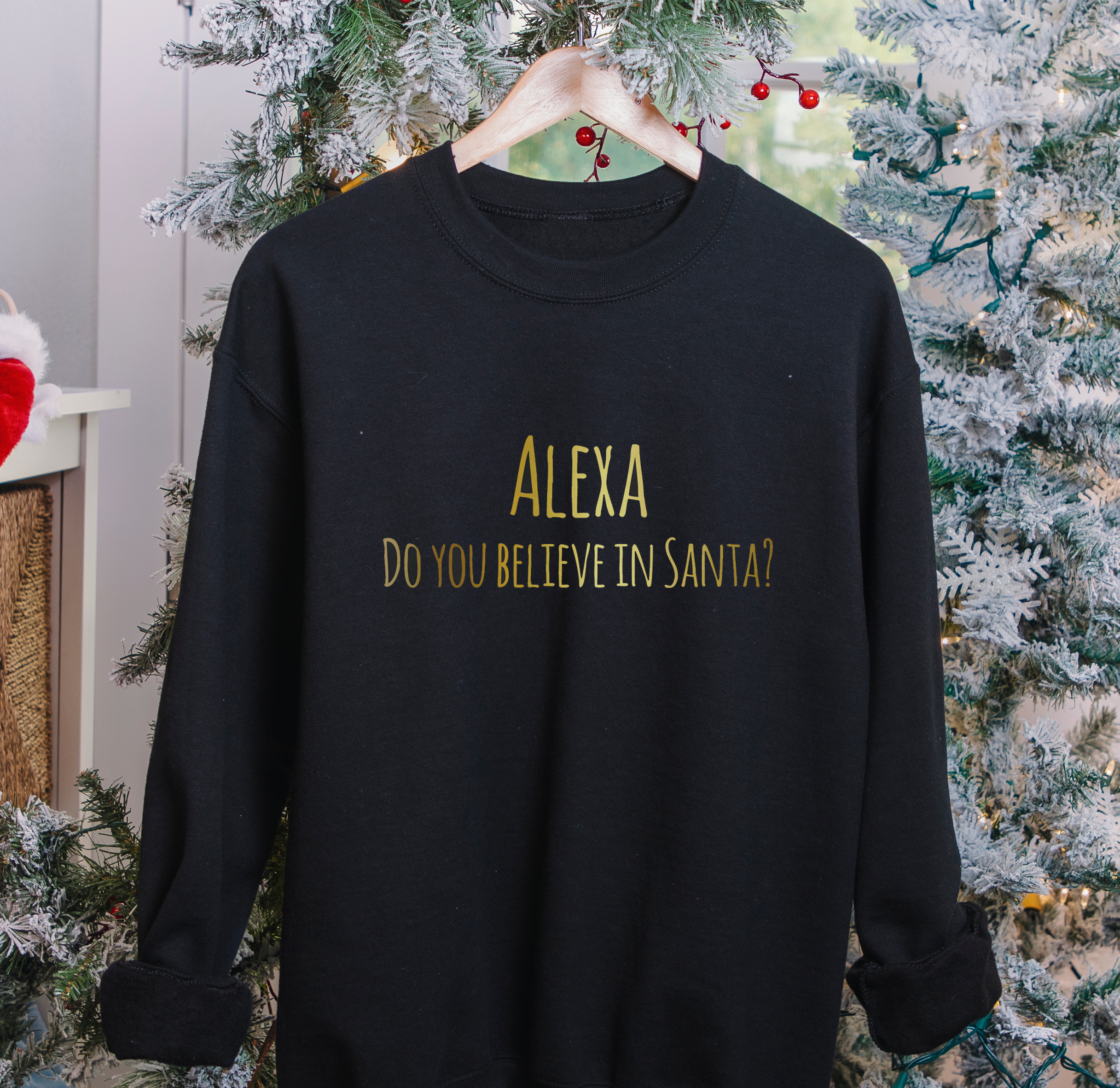 Alexa, Do You Believe In Santa? Christmas Jumper