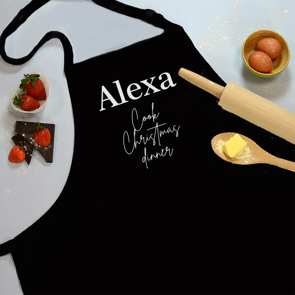 Alexa, Cook Christmas Dinner Apron