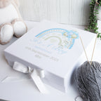 Personalised New Baby Boy Gift Box