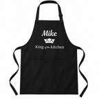 Personalised King of the Kitchen Apron
