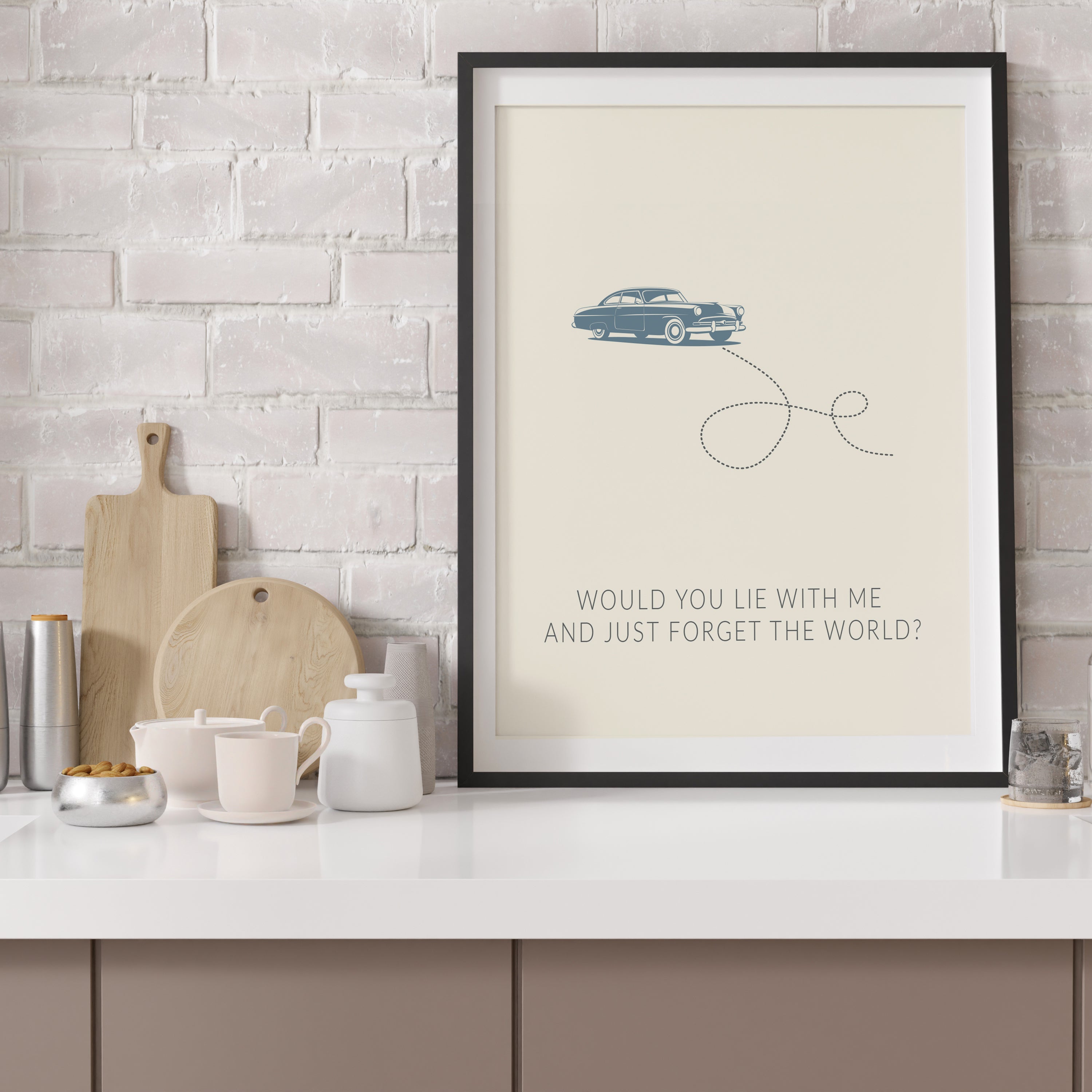 Would You Lie With Me Wall Art