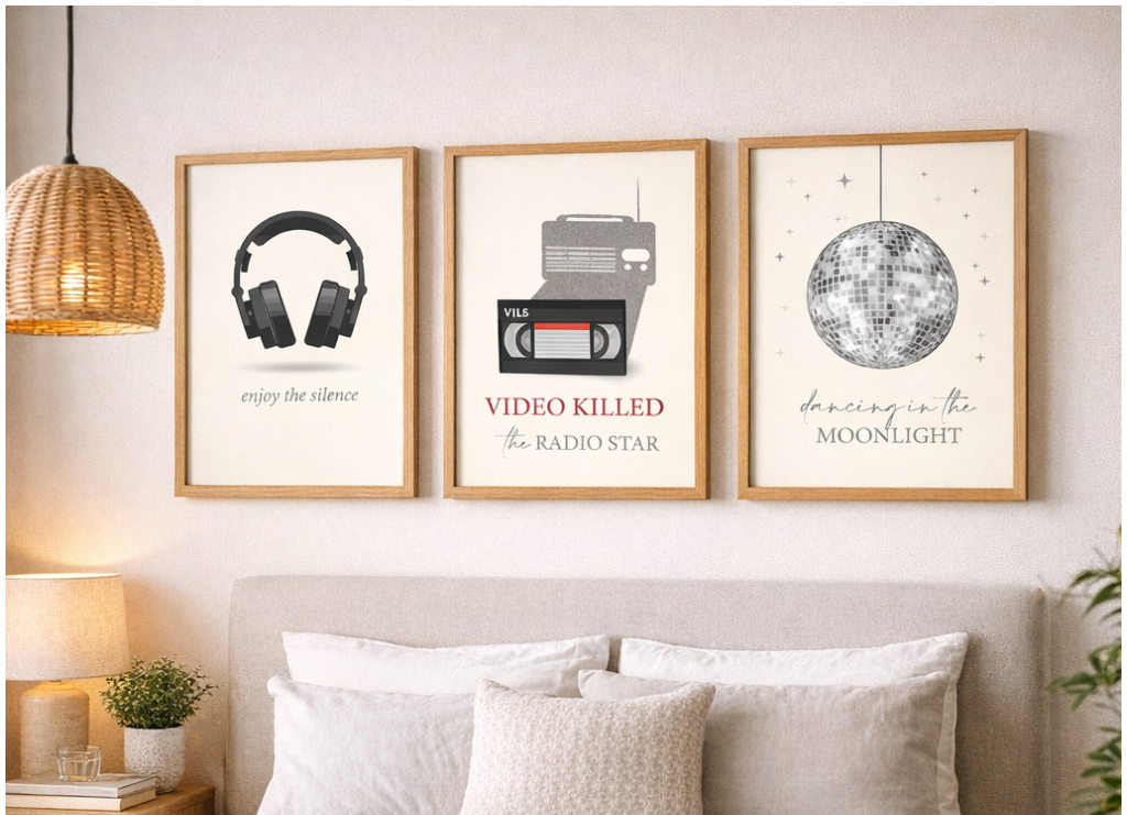 Video Killed The Radio Star Wall Art