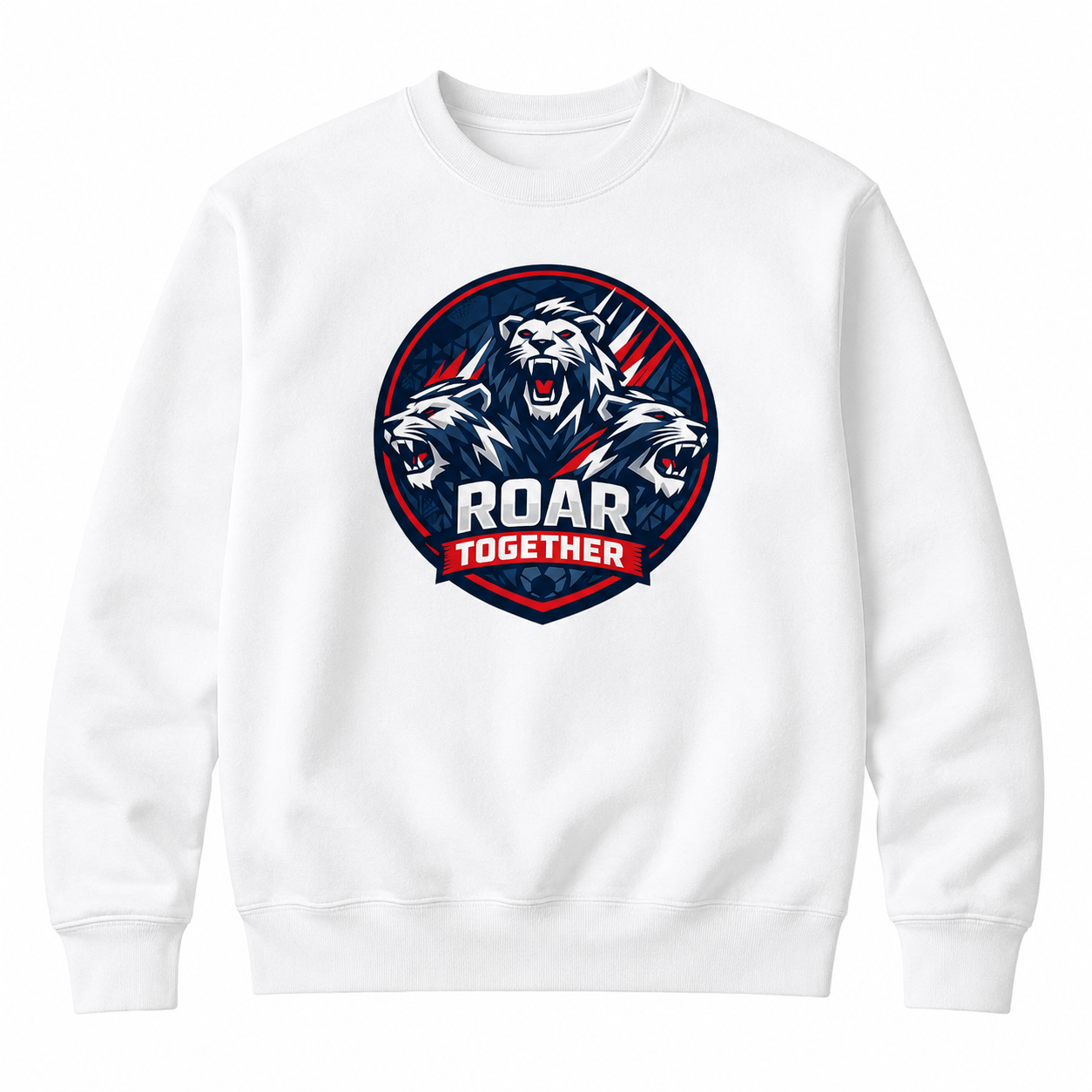 Roar Together Football Sweatshirt | England Fan Sweatshirt | Unisex Supporters Jumper
